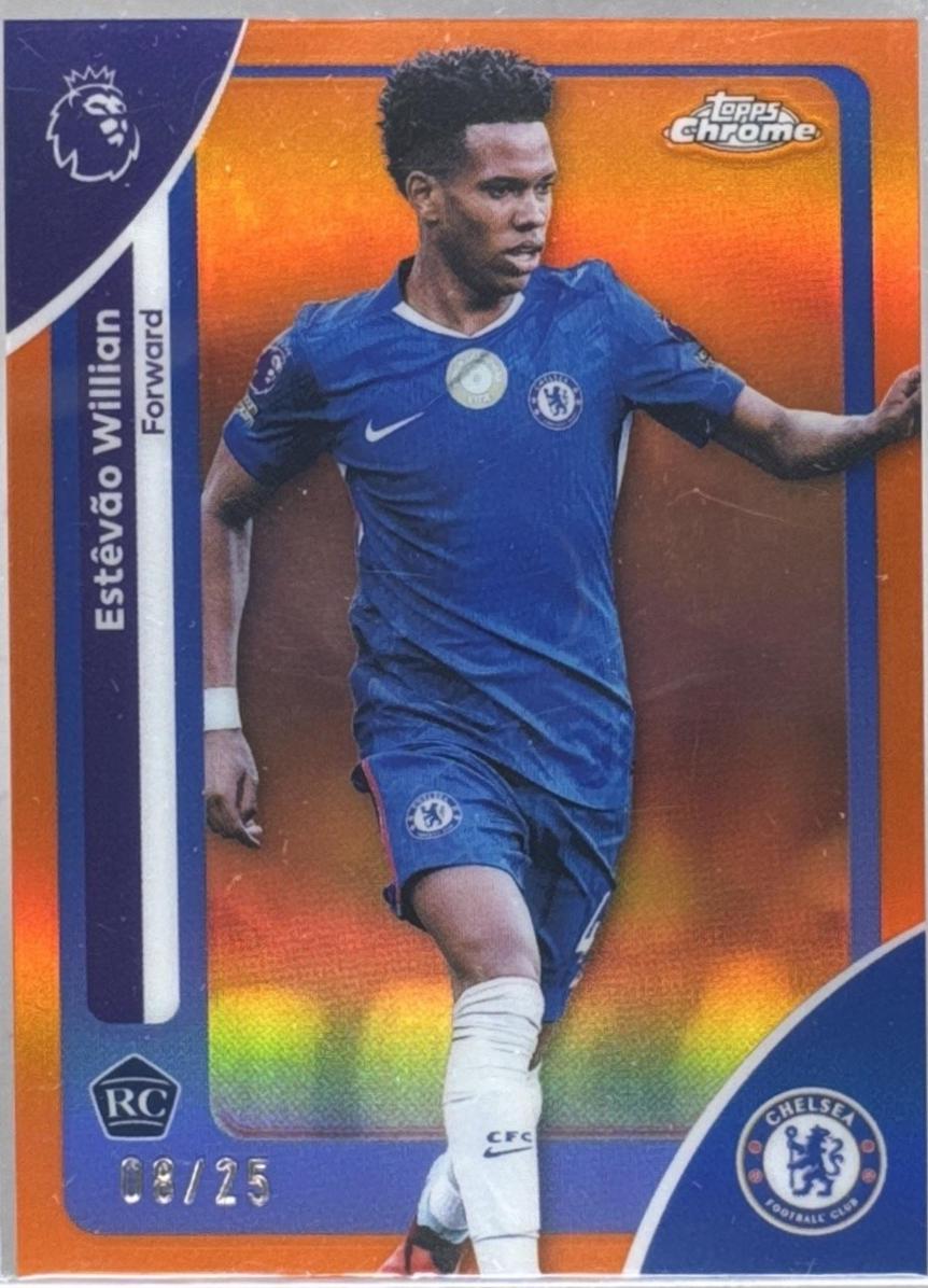 Estevao Willian [Orange Refractor] #68