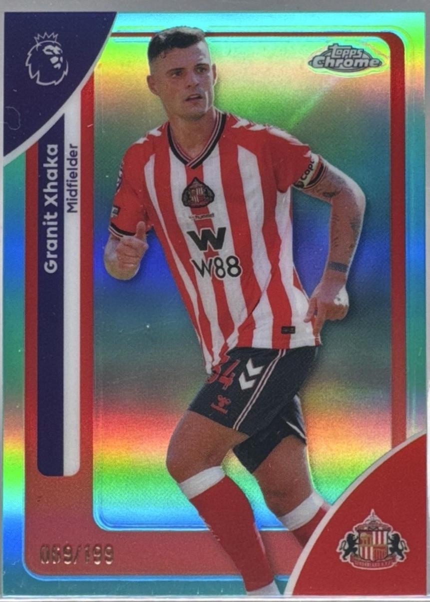Granit Xhaka [Aqua Refractor] #169