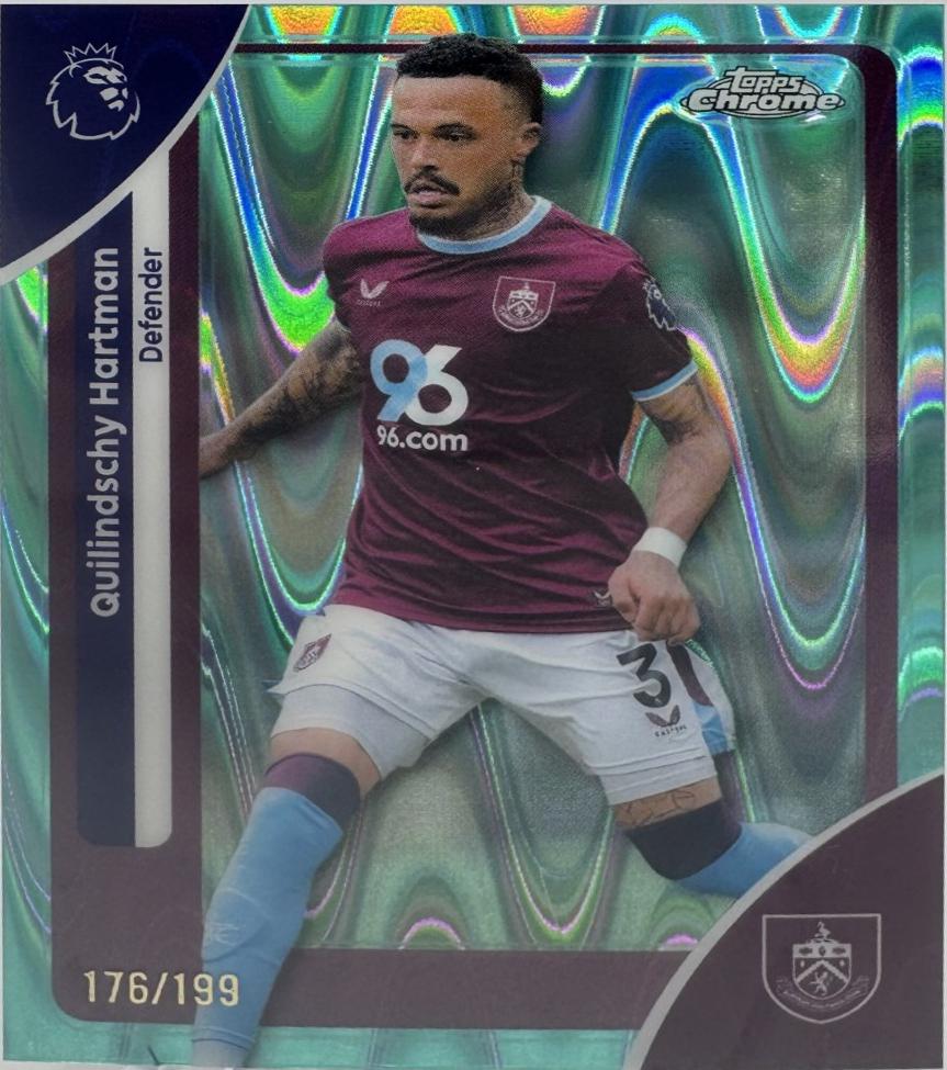 Quilindschy Hartman [Aqua Wave Refractor] #59