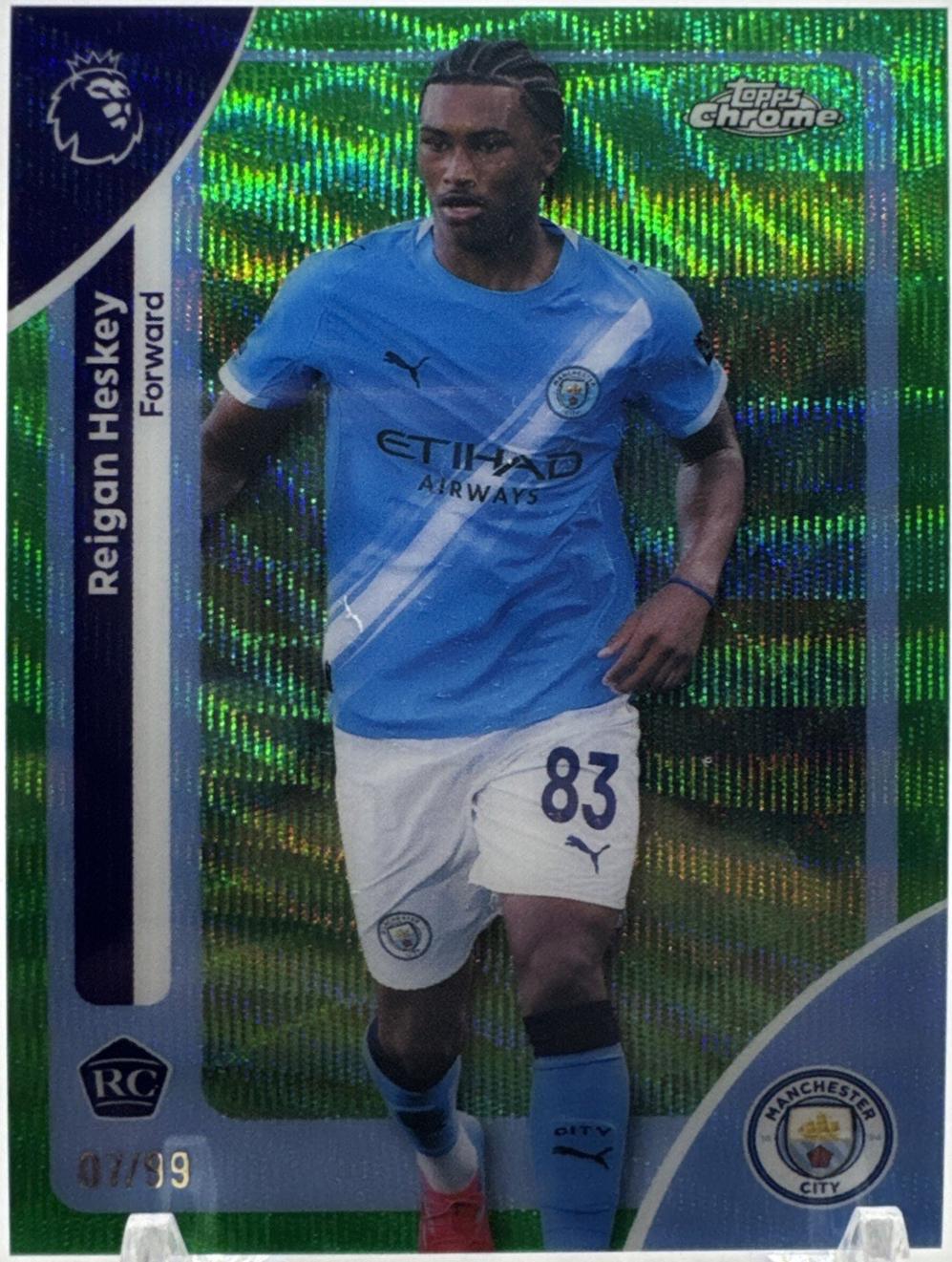Reigan Heskey [Green Wave Refractor] #129