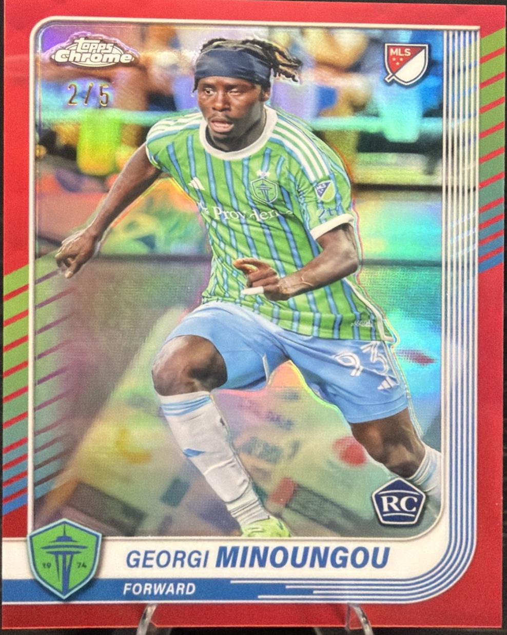 Georgi Minoungou [Red Refractor] #127