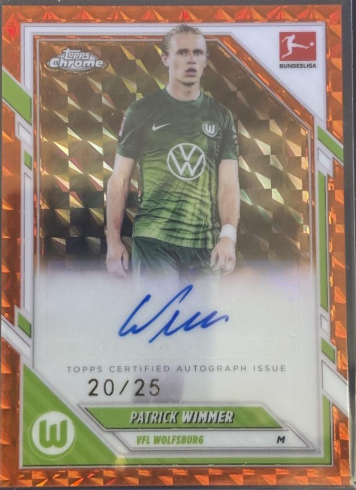 Patrick Wimmer [Orange Geometric] #BA-PW