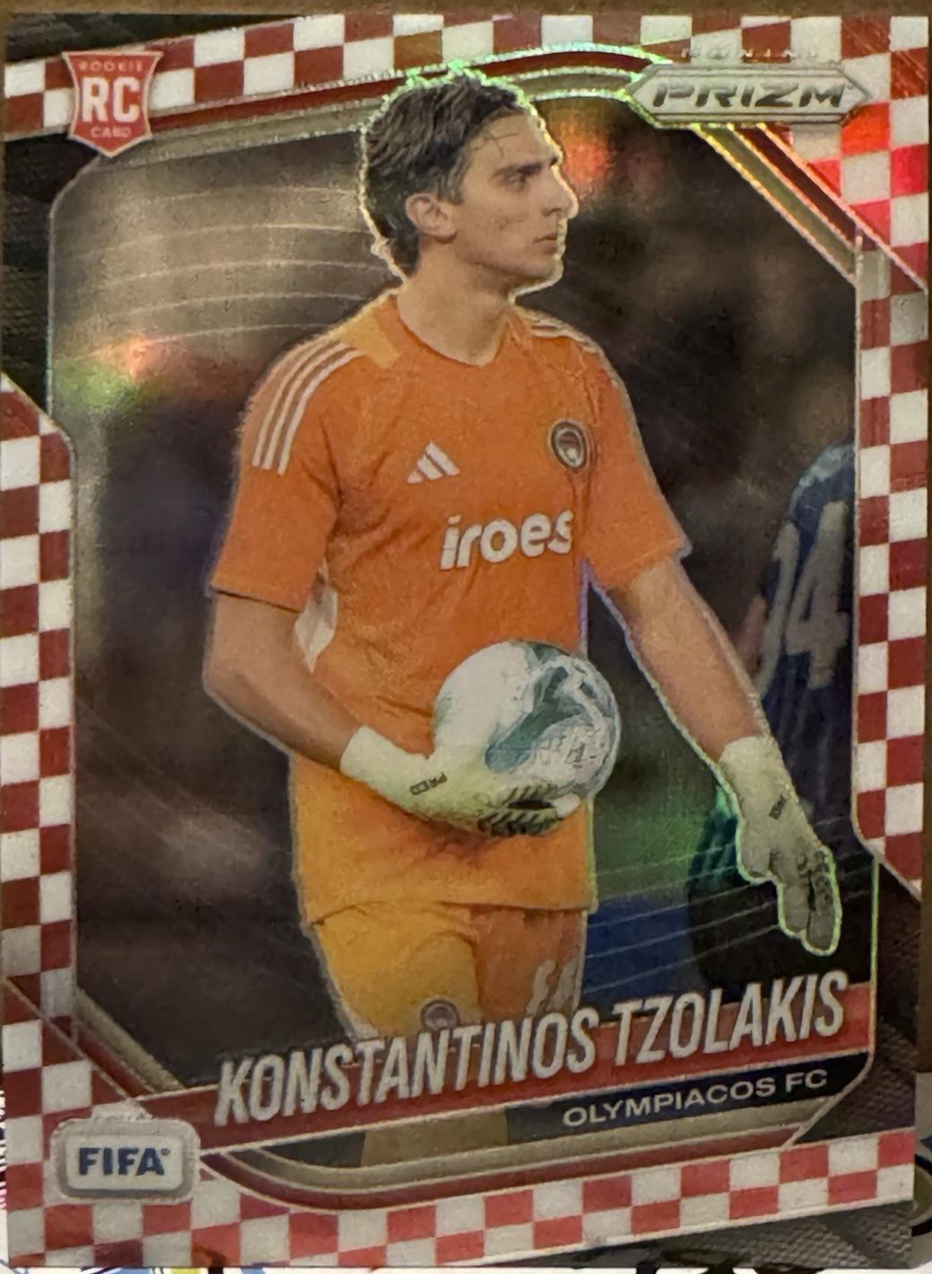 Konstantinos Tzolakis [Red White Checker] #219