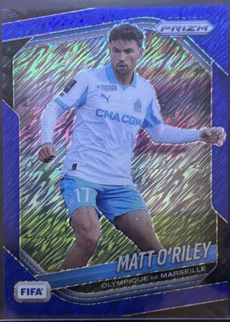 Matt O'Riley [Blue Shimmer] #115