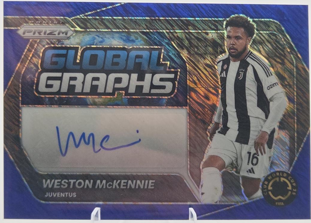 Weston McKennie [Blue Shimmer] #GG-WM