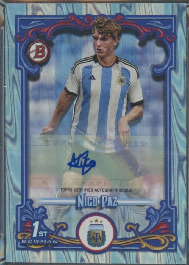 Nico Paz [Sky Blue White Tango] #34