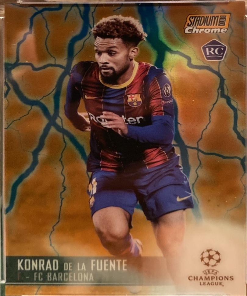 Konrad De La Fuente [Orange Blue Electric Refractor] #34