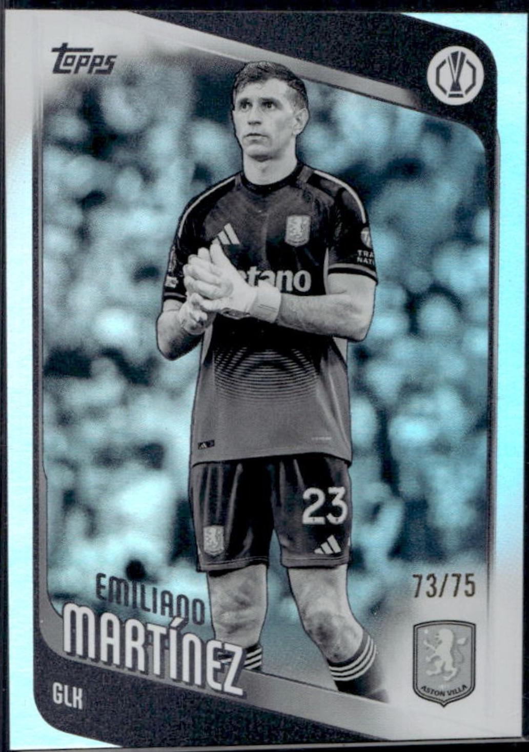Emiliano Martinez [Black White Foil] #75