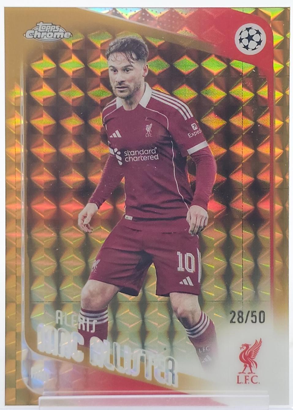 Alexis Mac Allister [Gold Geometric Refractor] #67