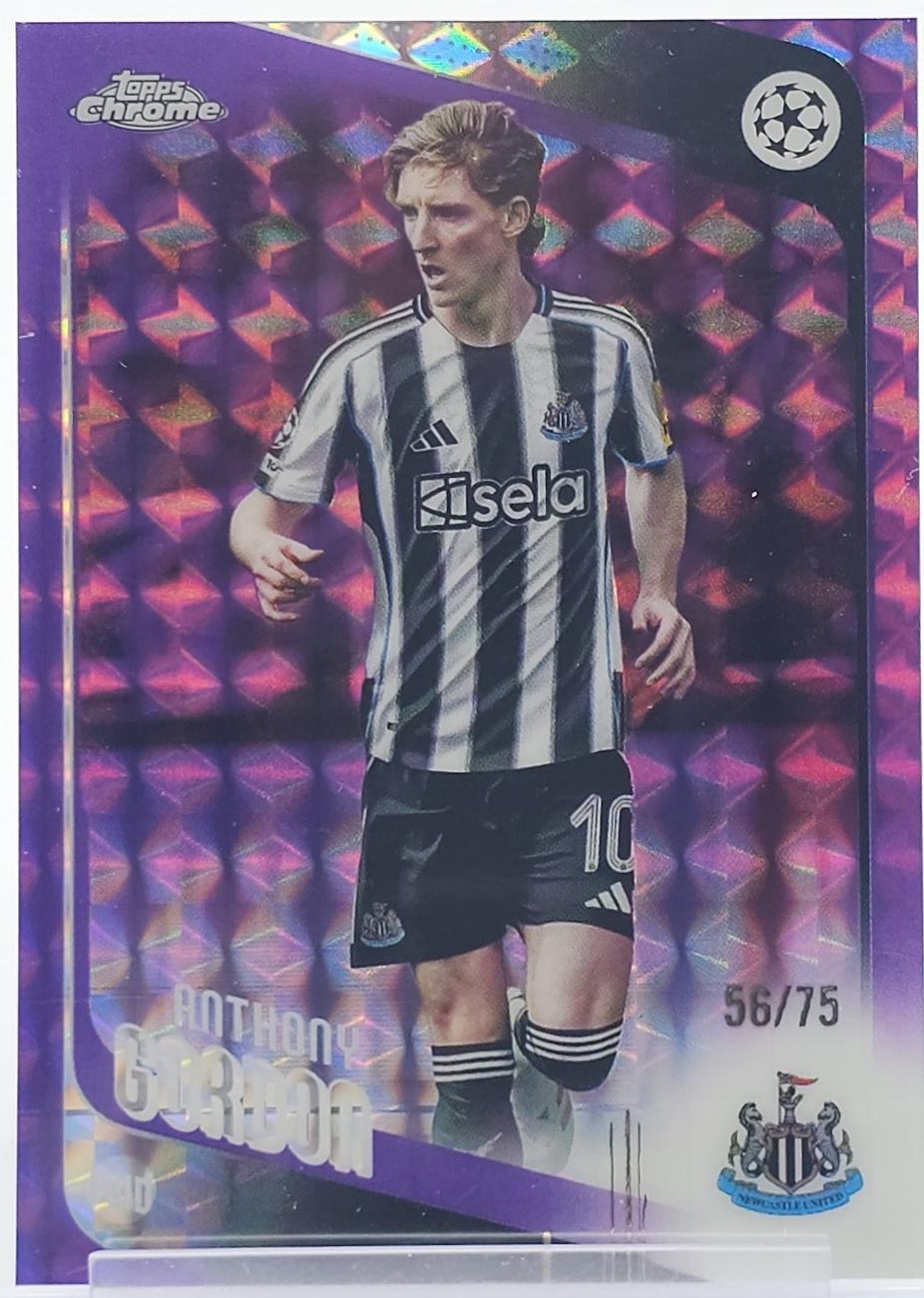 Anthony Gordon [Purple Geometric Refractor] #159