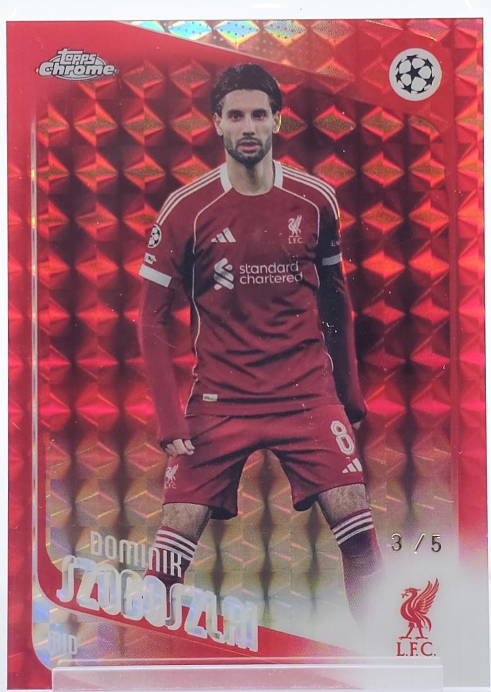 Dominik Szoboszlai [Red Geometric Refractor] #78