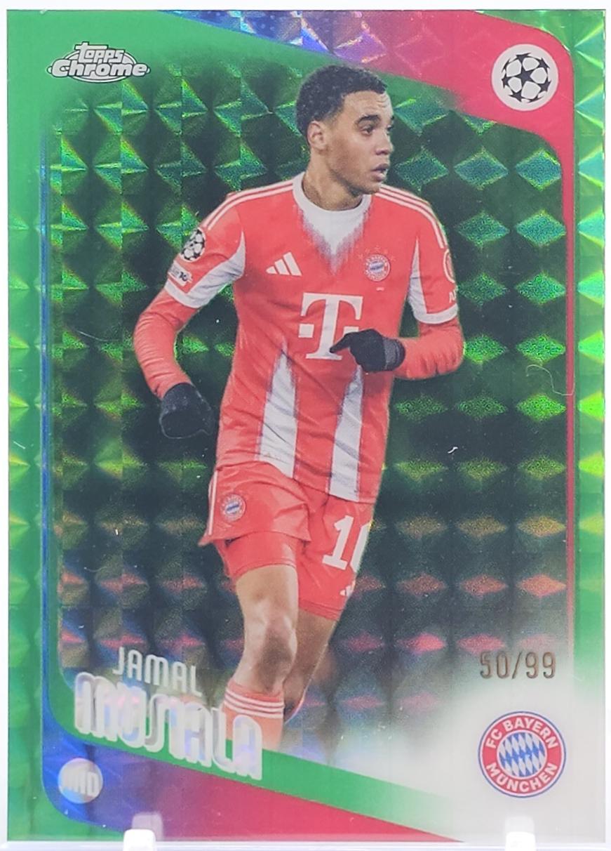 Jamal Musiala [Green Geometric Refractor] #130