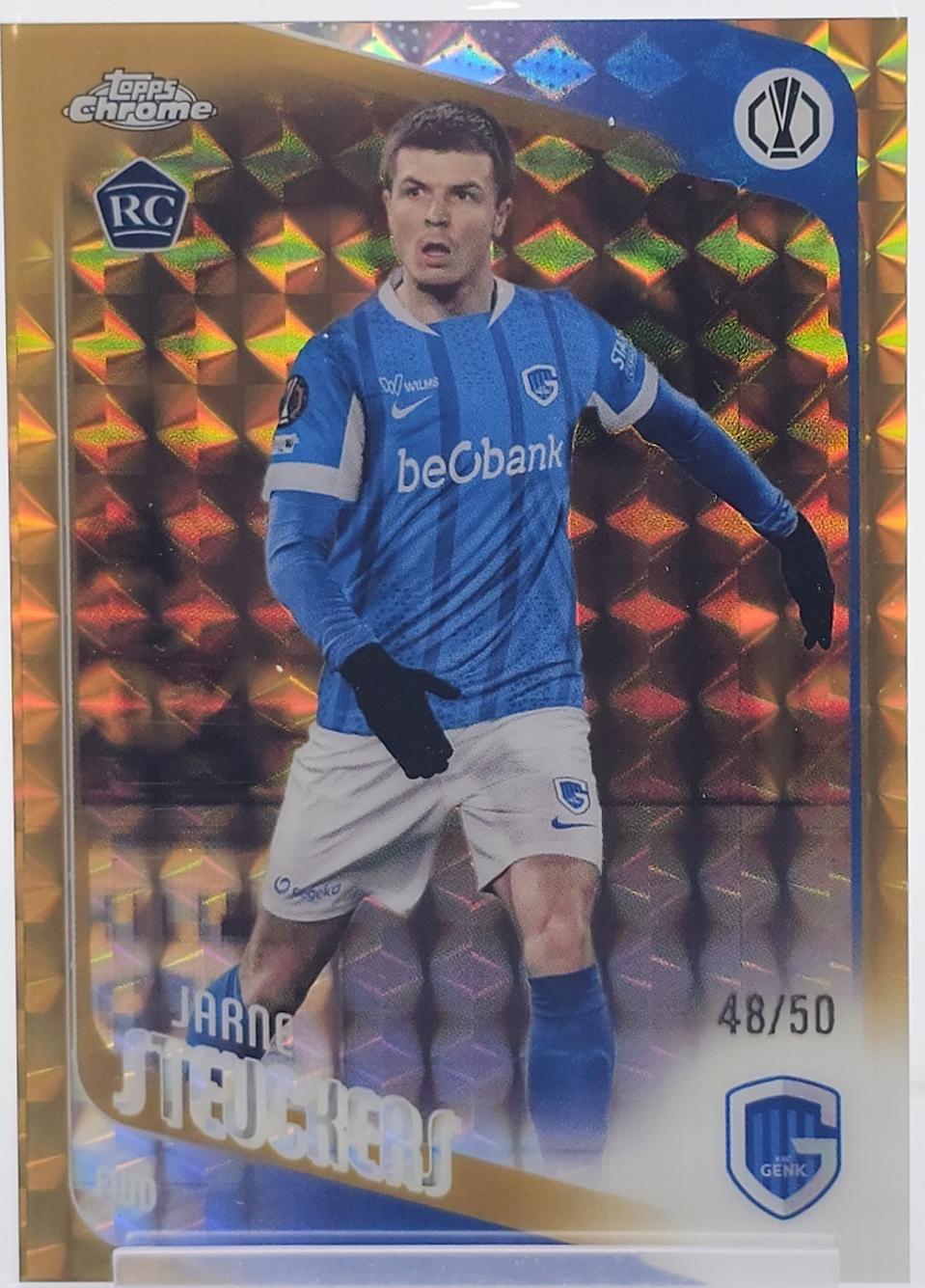 Jarne Steuckers [Gold Geometric Refractor] #126