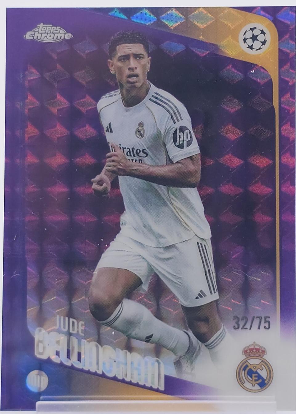 Jude Bellingham [Purple Geometric Refractor] #64