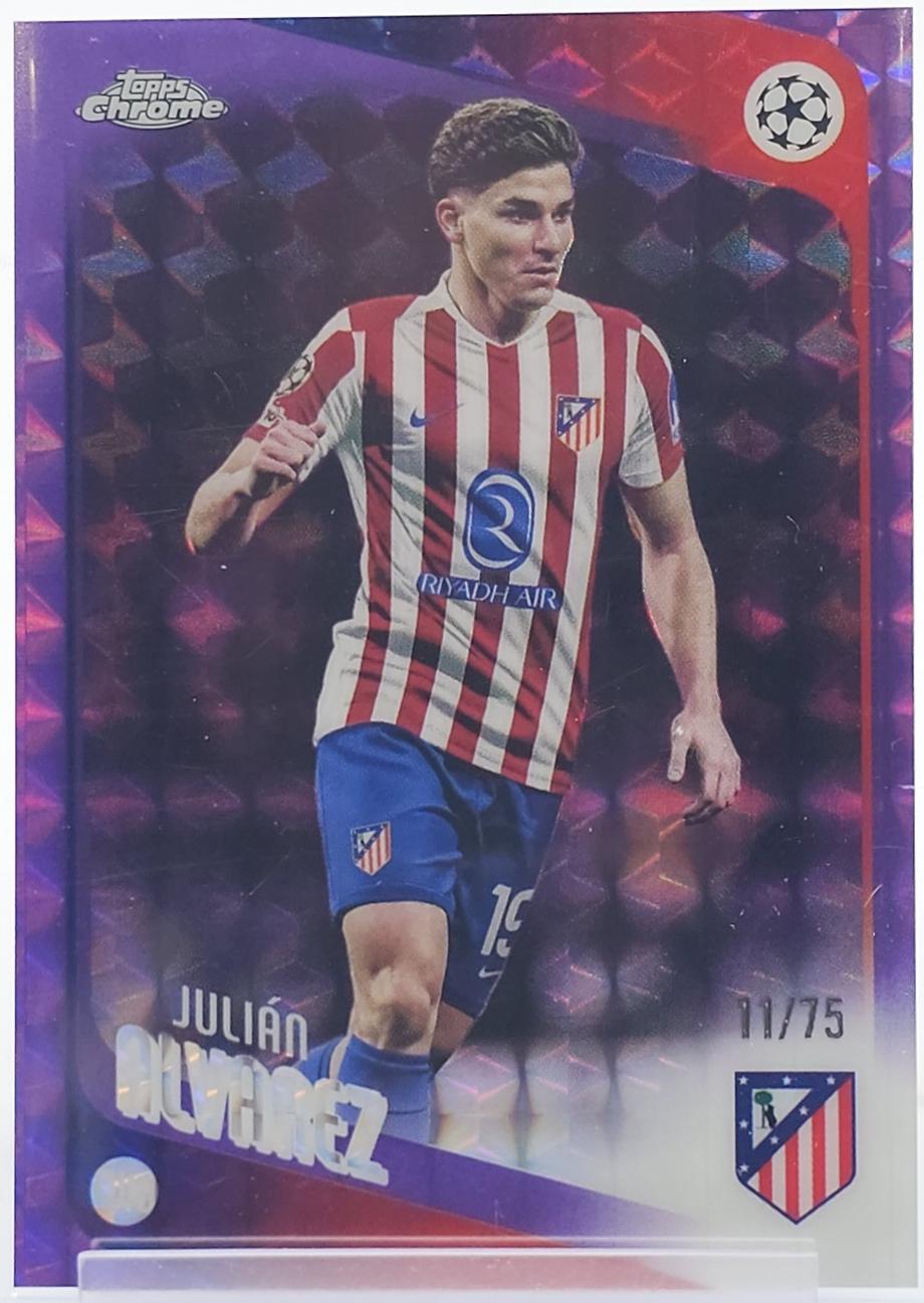 Julian Alvarez [Purple Geometric Refractor] #154