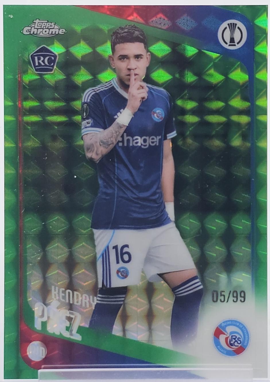 Kendry Paez [Green Geometric Refractor] #29