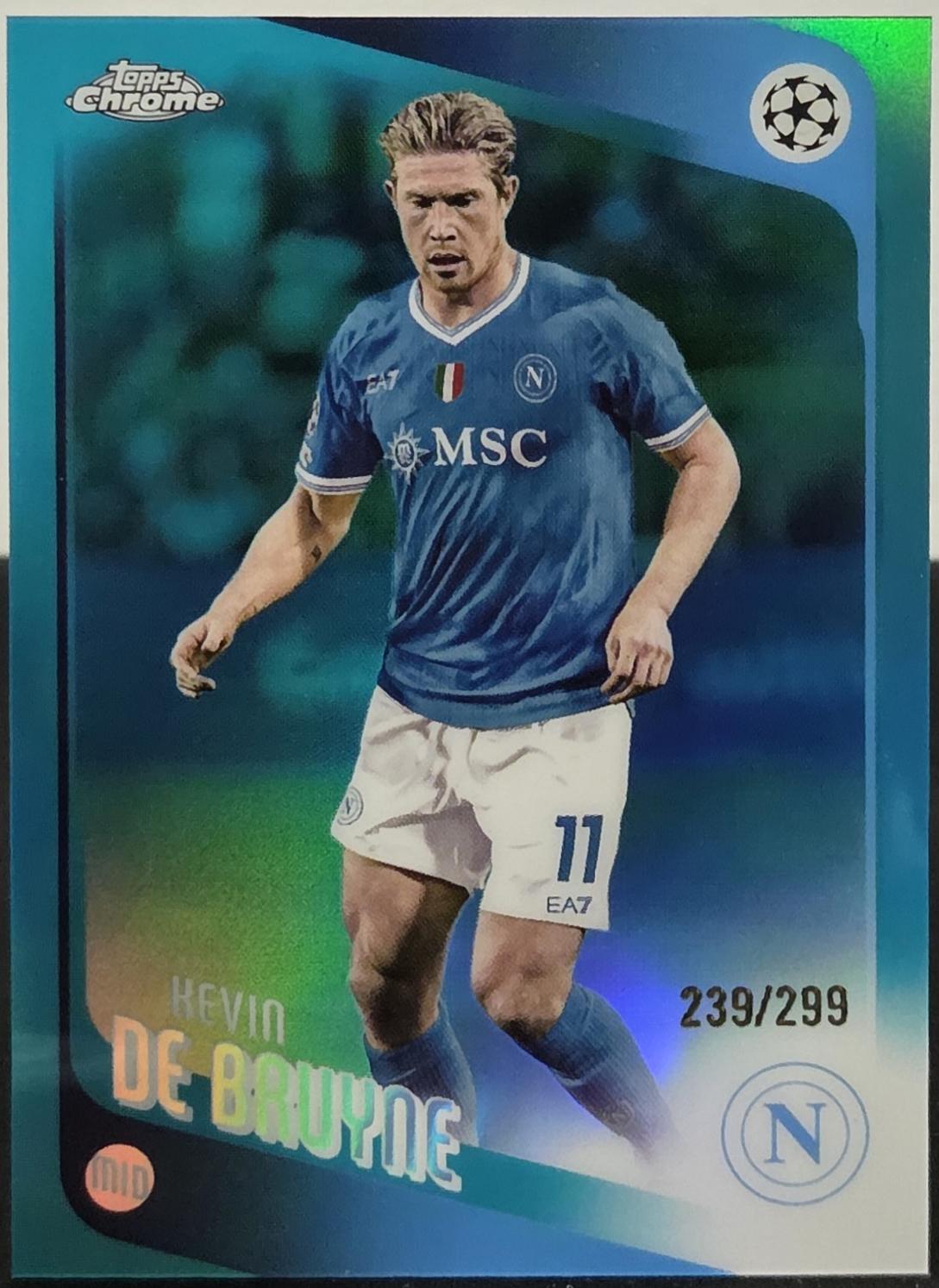 Kevin De Bruyne [Teal Refractor] #200
