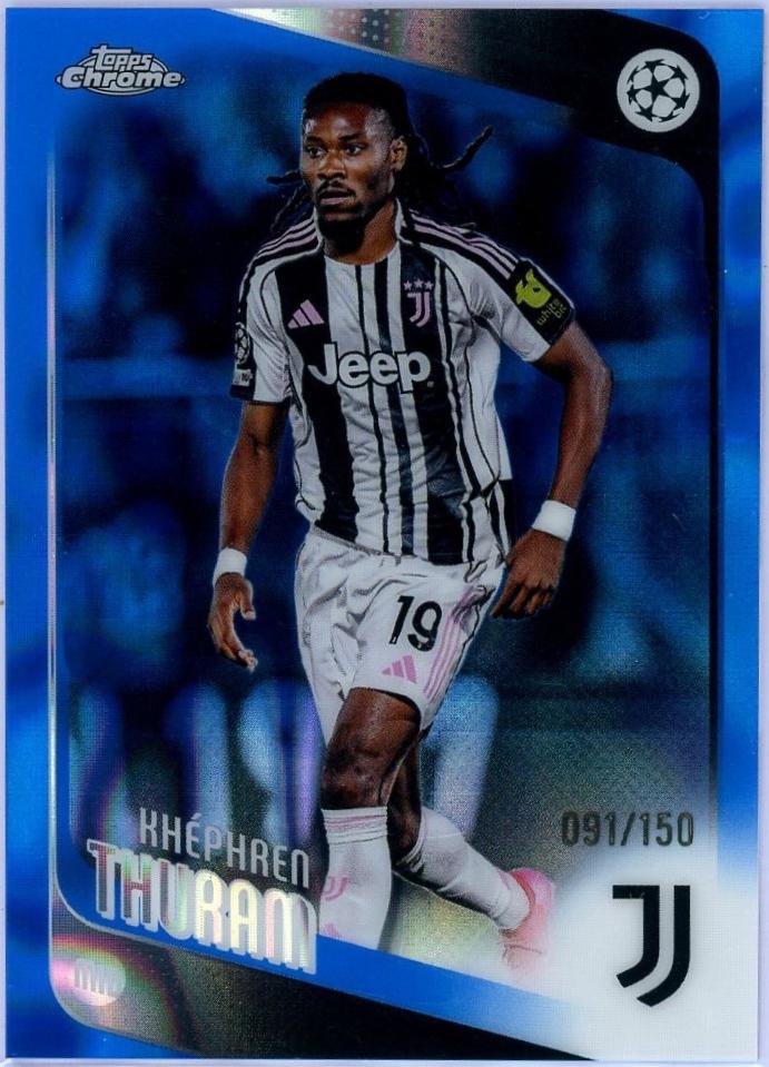 Khephren Thuram [Blue Lava Refractor] #71