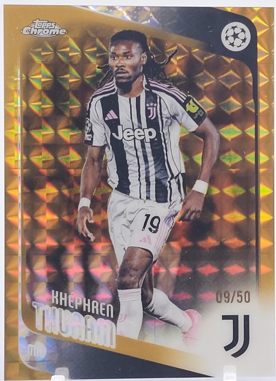 Khephren Thuram [Gold Geometric Refractor] #71