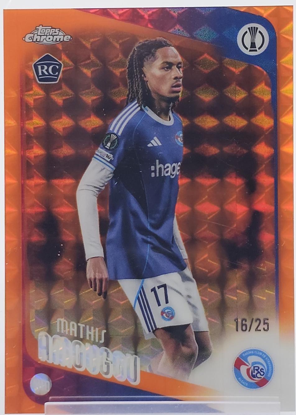 Mathis Amougou [Orange Geometric Refractor] #177