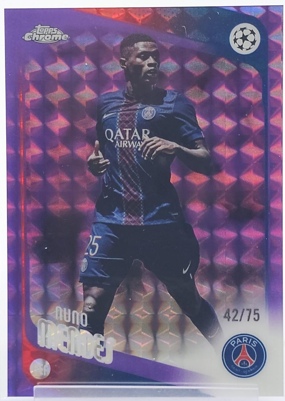 Nuno Mendes [Purple Geometric Refractor] #69
