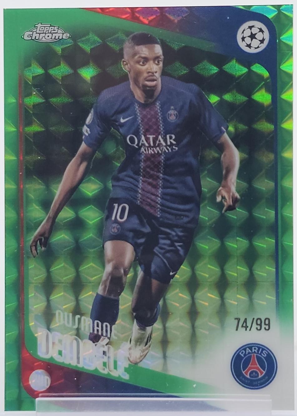 Ousmane Dembele [Green Geometric Refractor] #3