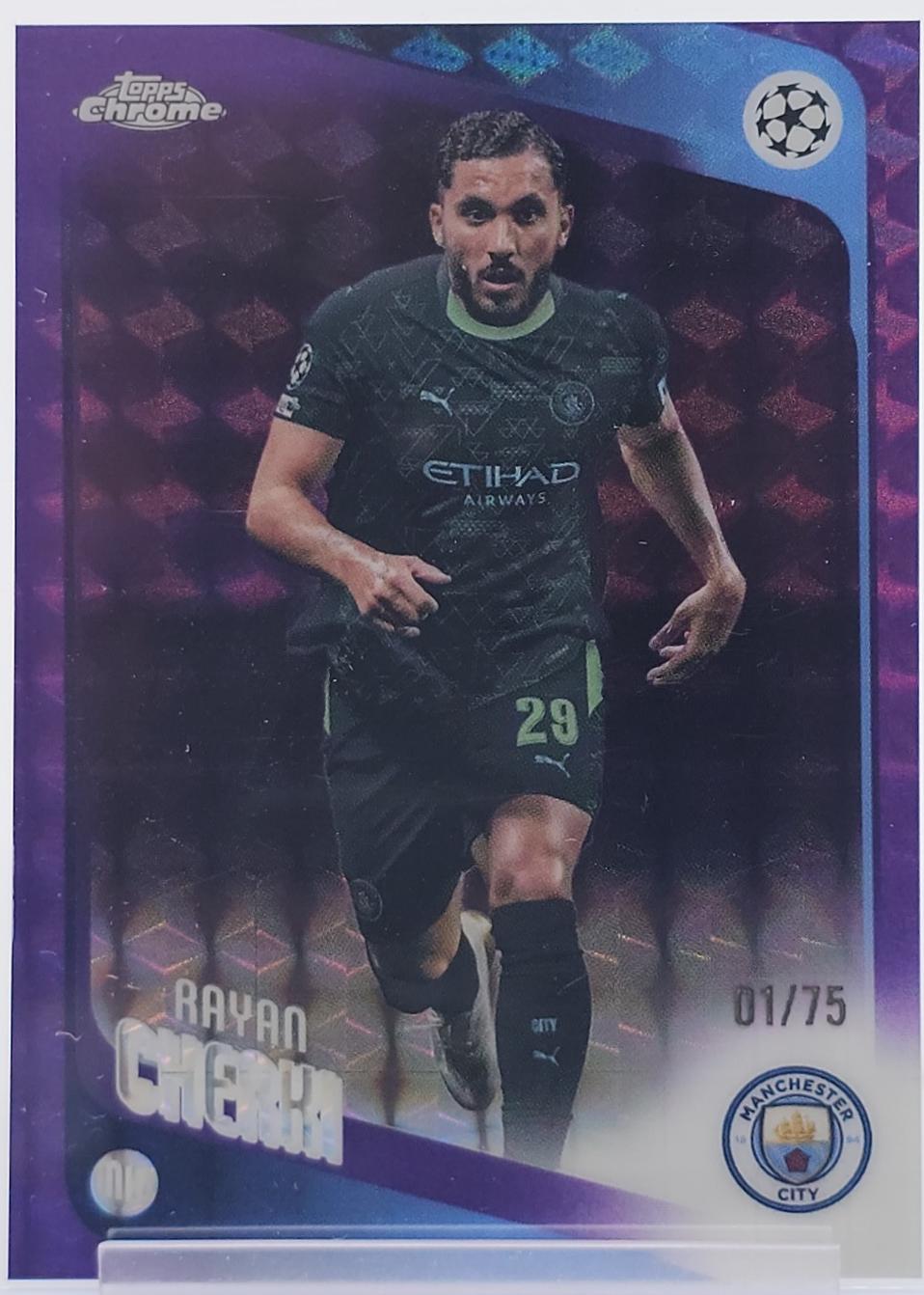 Rayan Cherki [Purple Geometric Refractor] #1