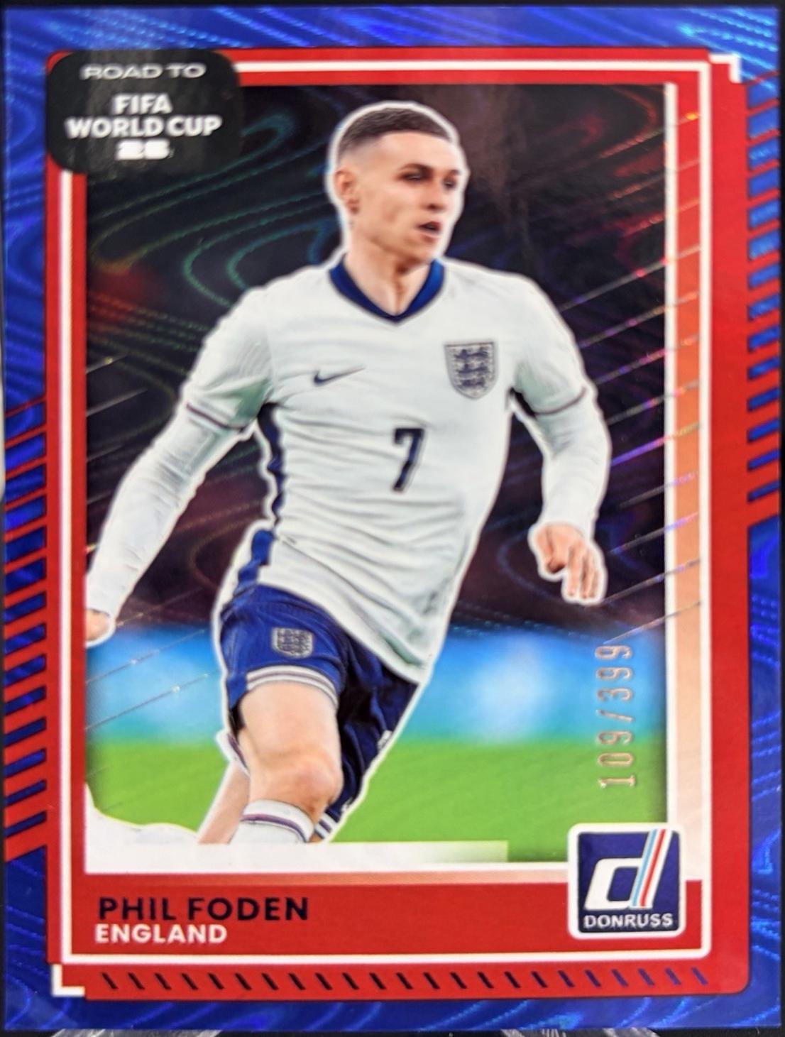 Phil Foden [Blue Swirl] #69