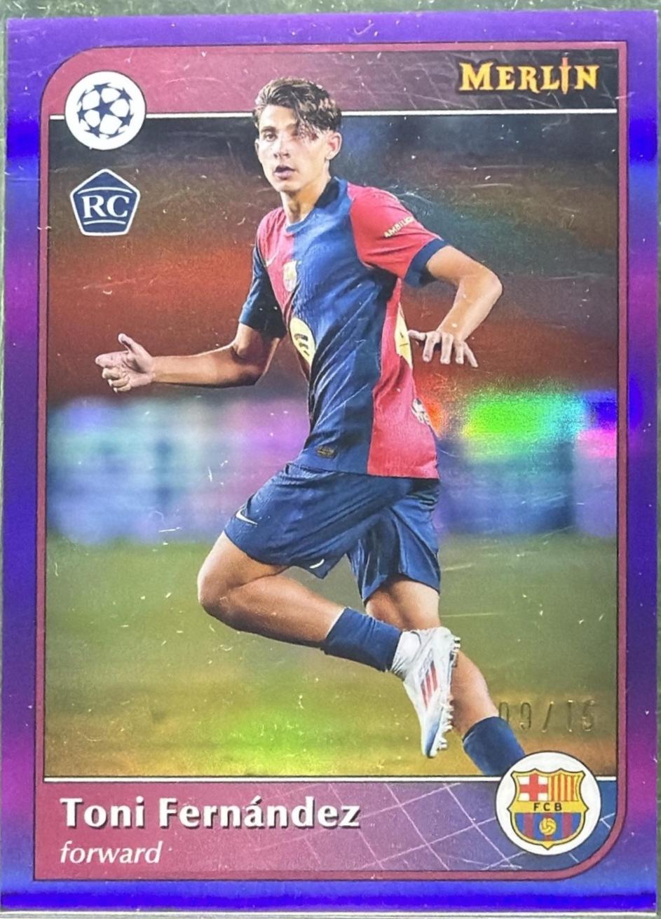 Toni Fernandez [Purple Refractor] #35
