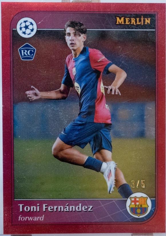 Toni Fernandez [Red Speckle] #35