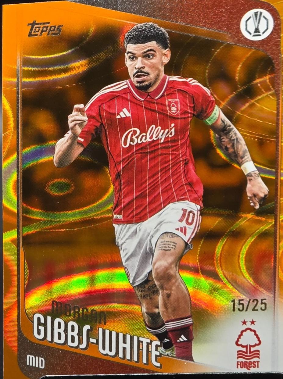 Morgan Gibbs-White [Orange Raindrops] #53