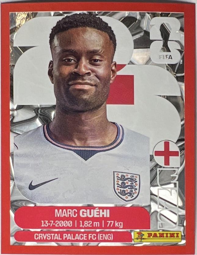 Marc Guehi [Red Crumple] #ENG4