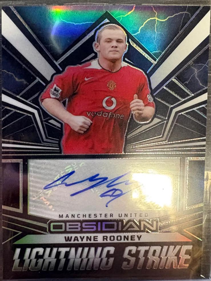 Wayne Rooney [Electric Etch Yellow] #LS-WR