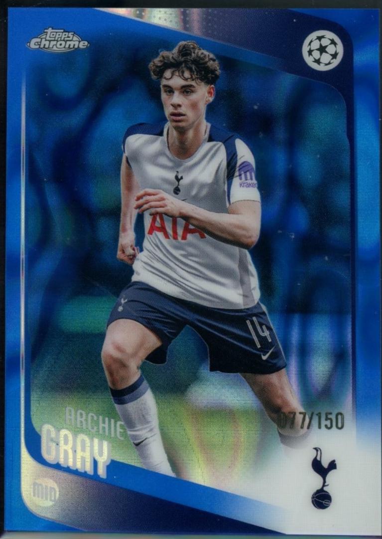 Archie Gray [Blue Lava Refractor] #165