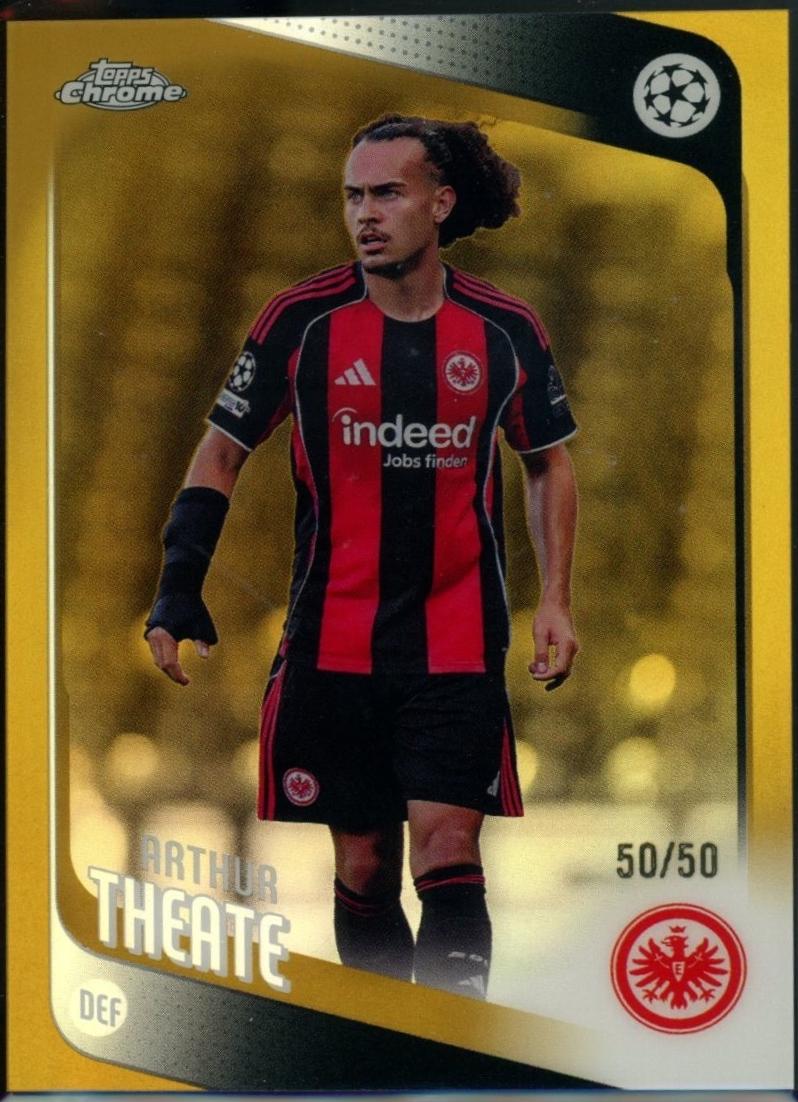 Arthur Theate [Gold Refractor] #119