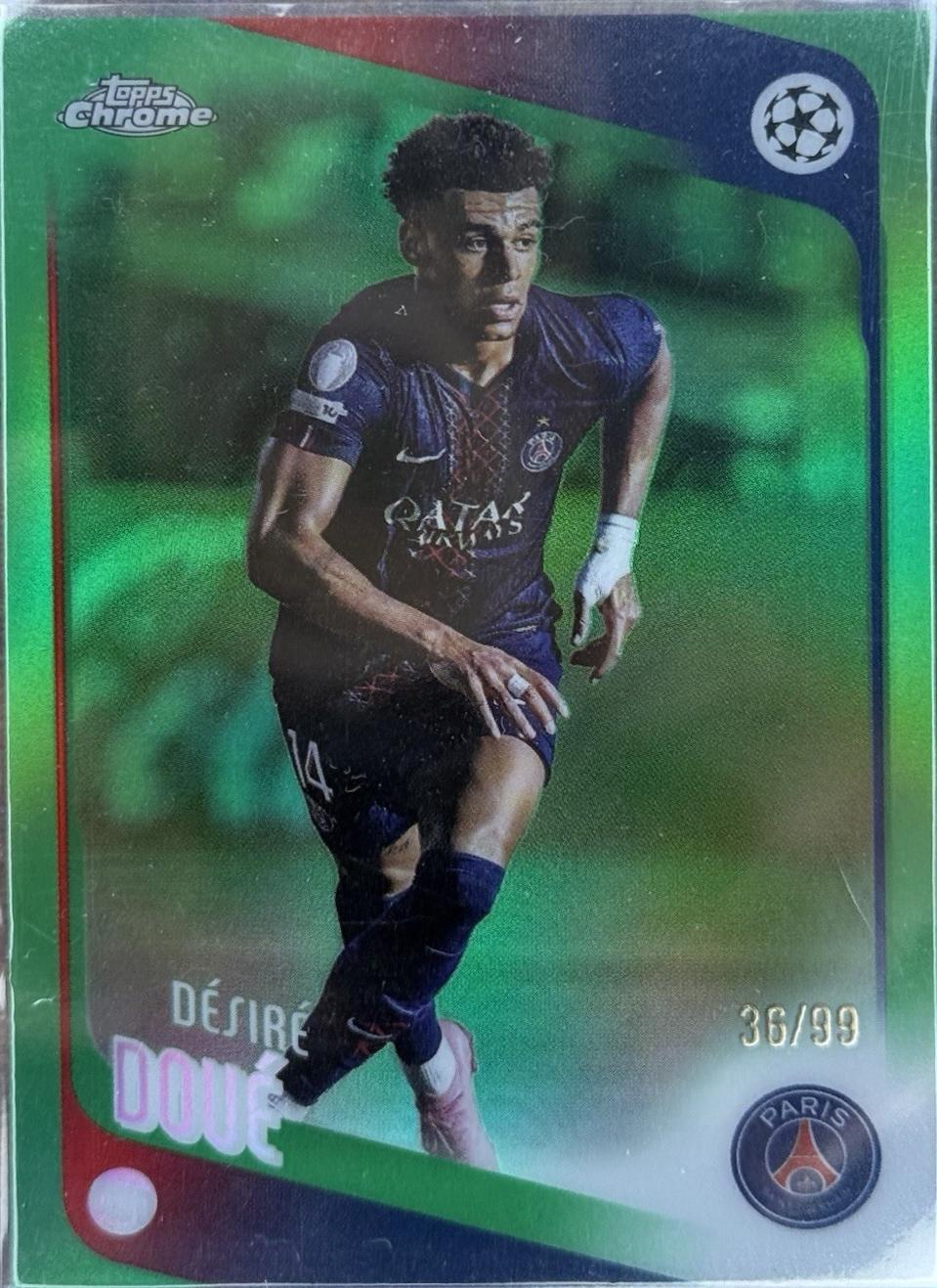Desire Doue [Green Refractor] #198