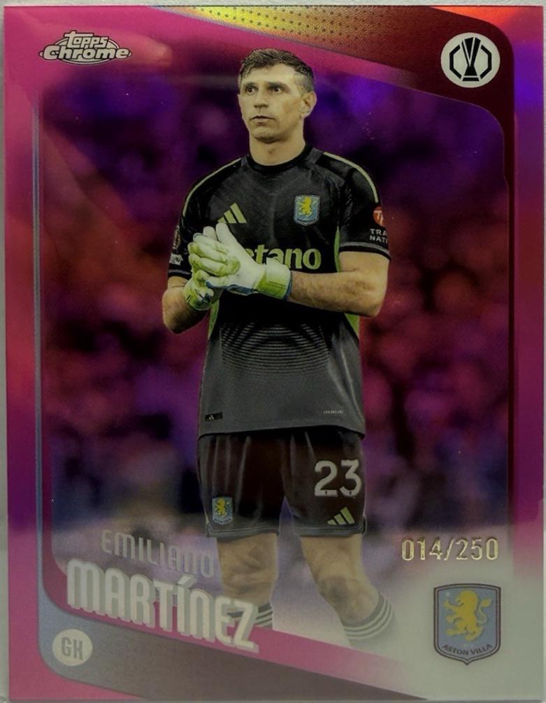 Emiliano Martinez [Pink Refractor] #75
