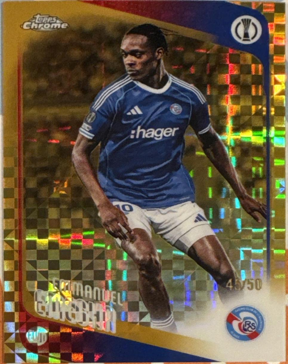 Emmanuel Emegha [Gold X-Fractor] #110