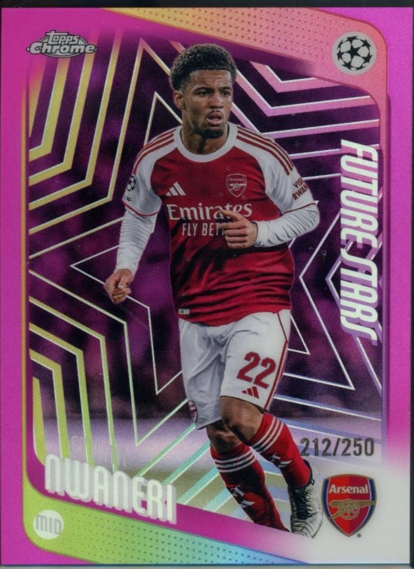 Ethan Nwaneri [Pink Refractor] #21