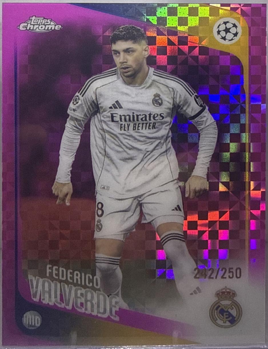 Federico Valverde [Pink X-Fractor] #65