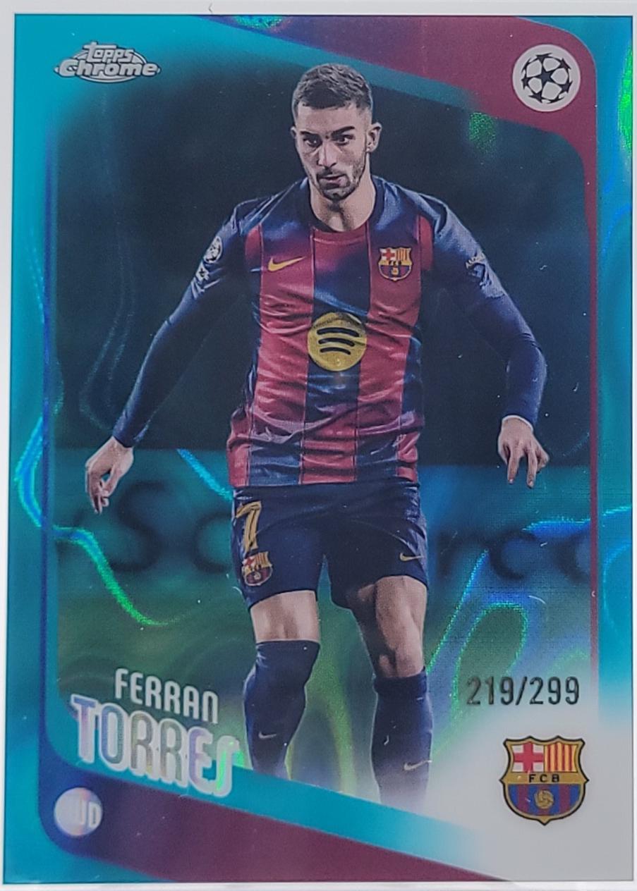 Ferran Torres [Teal Refractor] #138