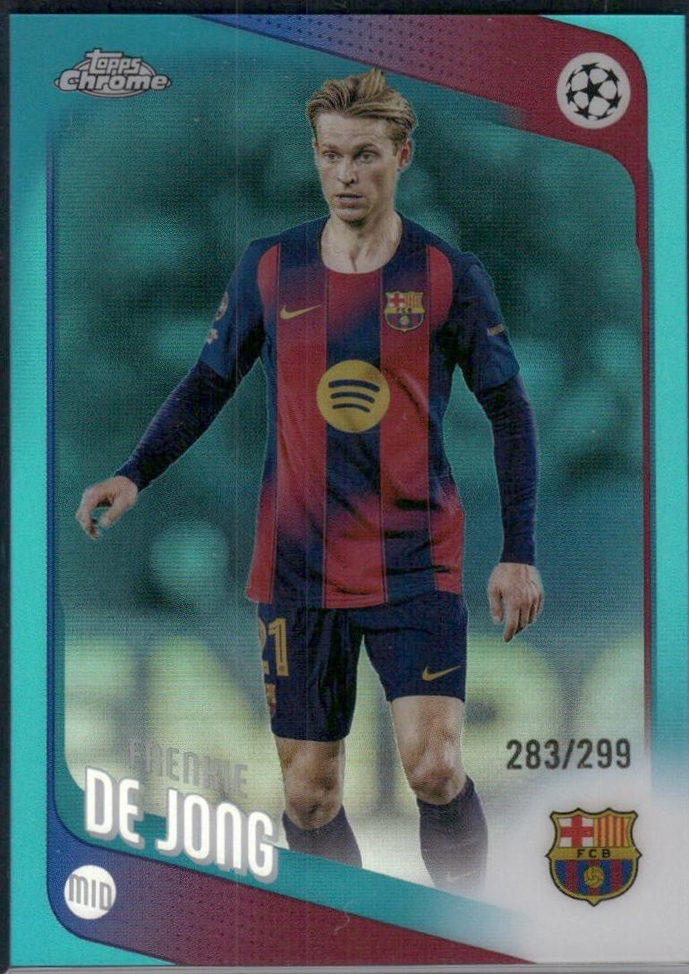 Frenkie de Jong [Teal Refractor] #135