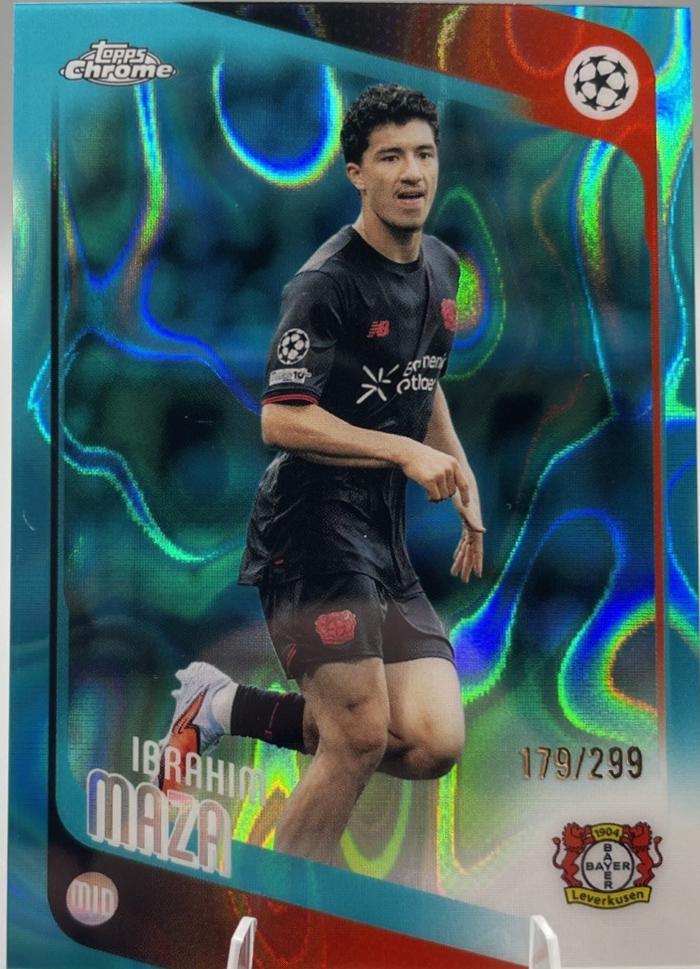 Ibrahim Maza [Teal Lava Refractor] #72