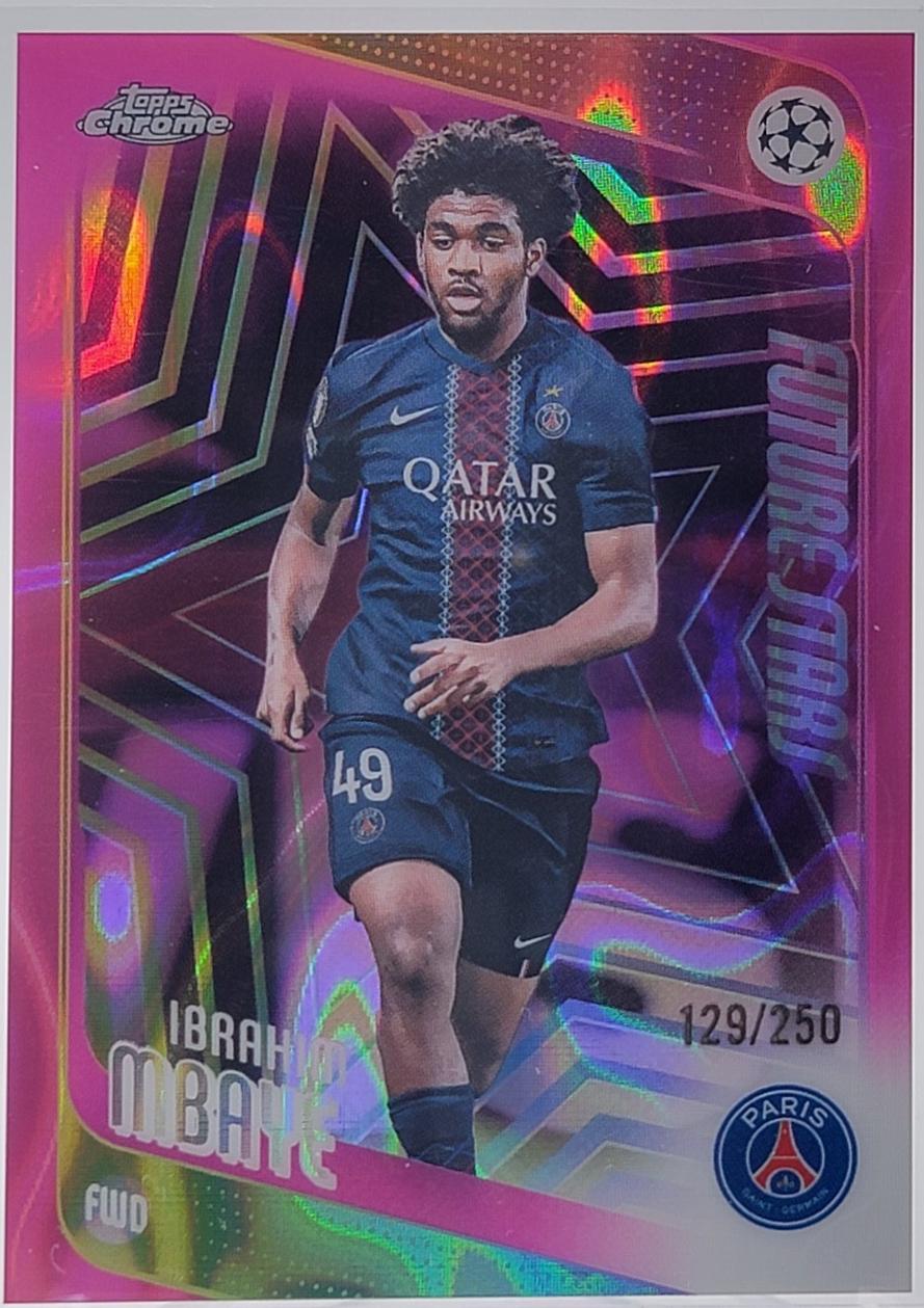 Ibrahim Mbaye [Pink Lava Refractor] #158