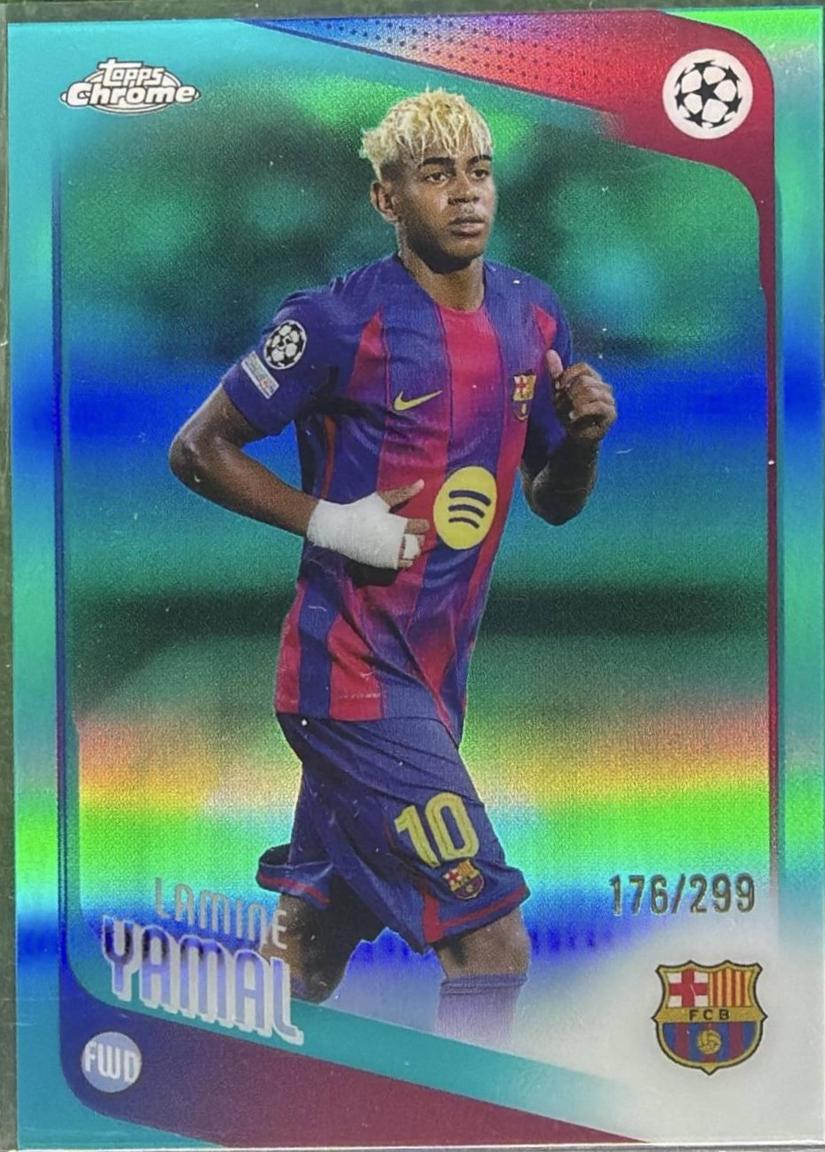 Lamine Yamal [Teal Refractor] #10