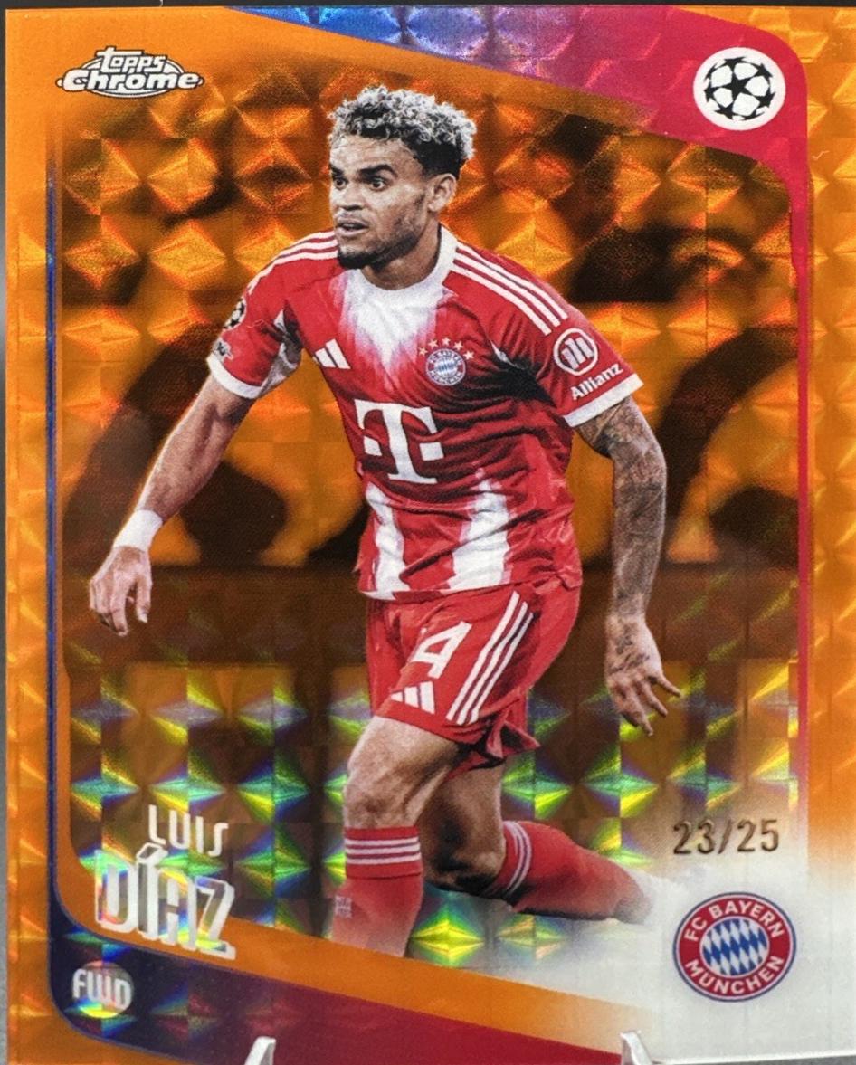 Luis Diaz [Orange Geometric Refractor] #179