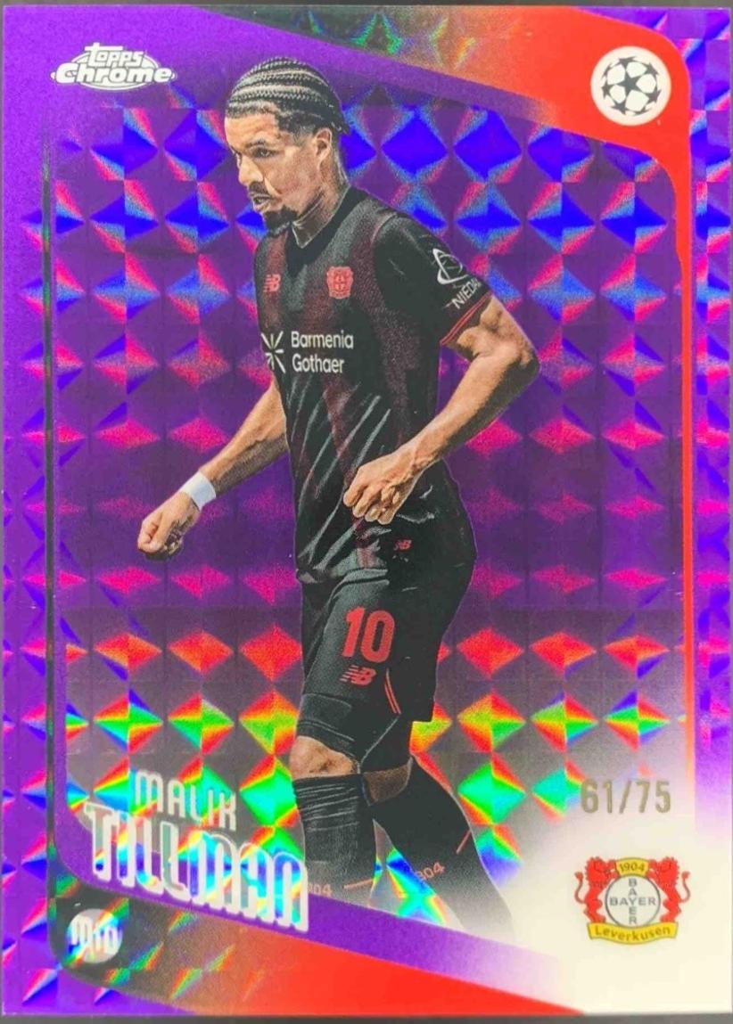 Malik Tillman [Purple Geometric Refractor] #24