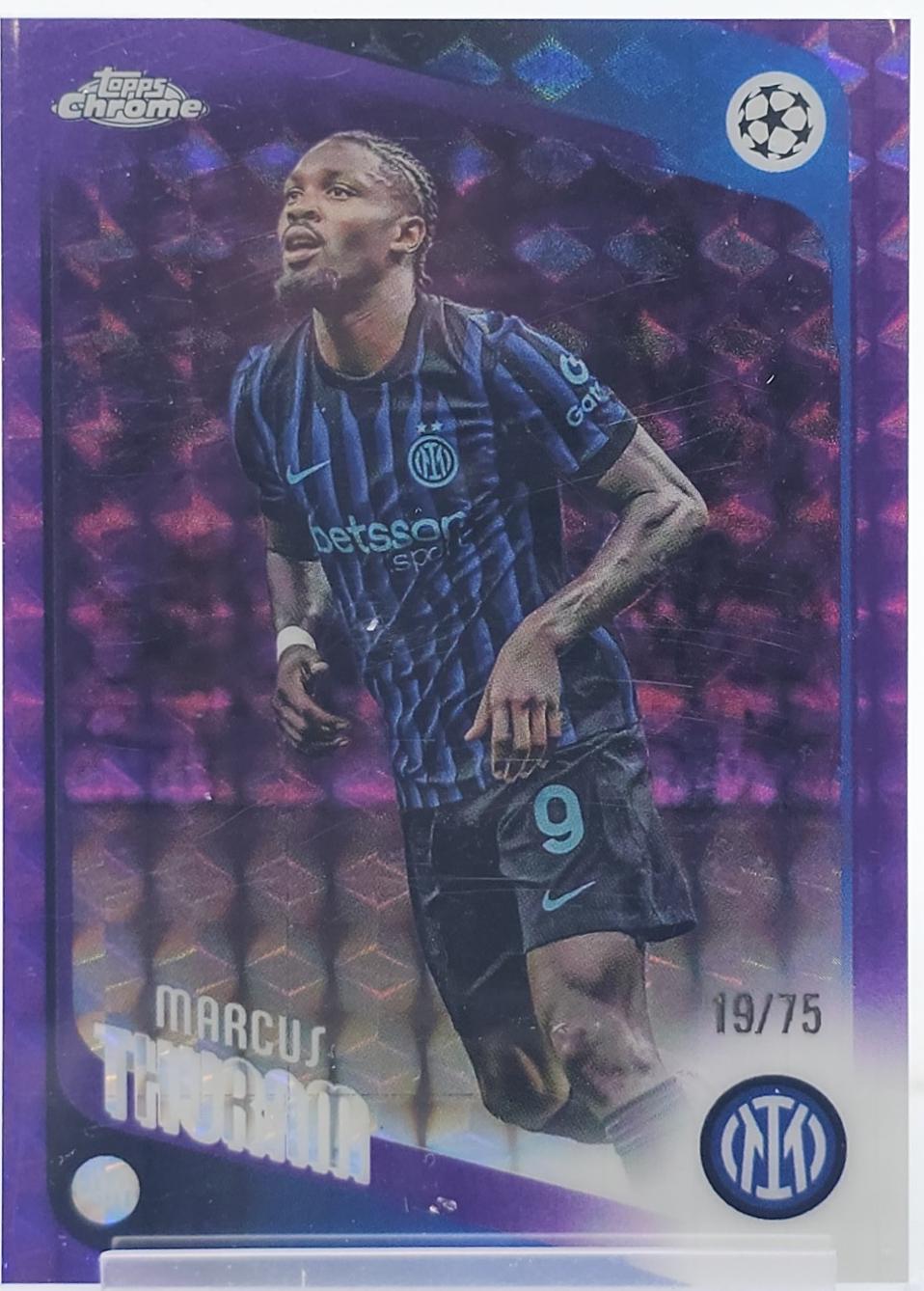 Marcus Thuram [Purple Geometric Refractor] #48