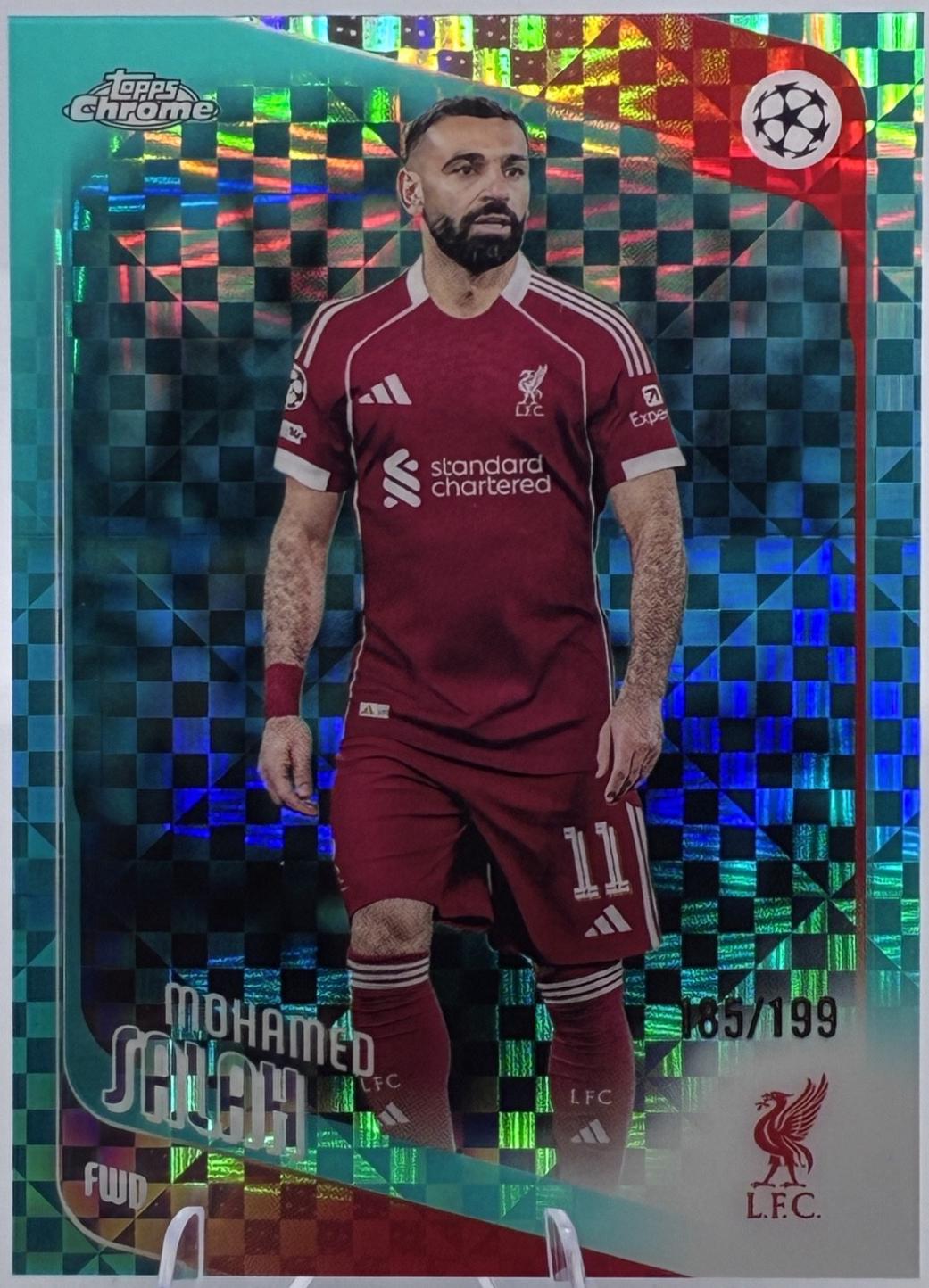 Mohamed Salah [Aqua X-Fractor] #136