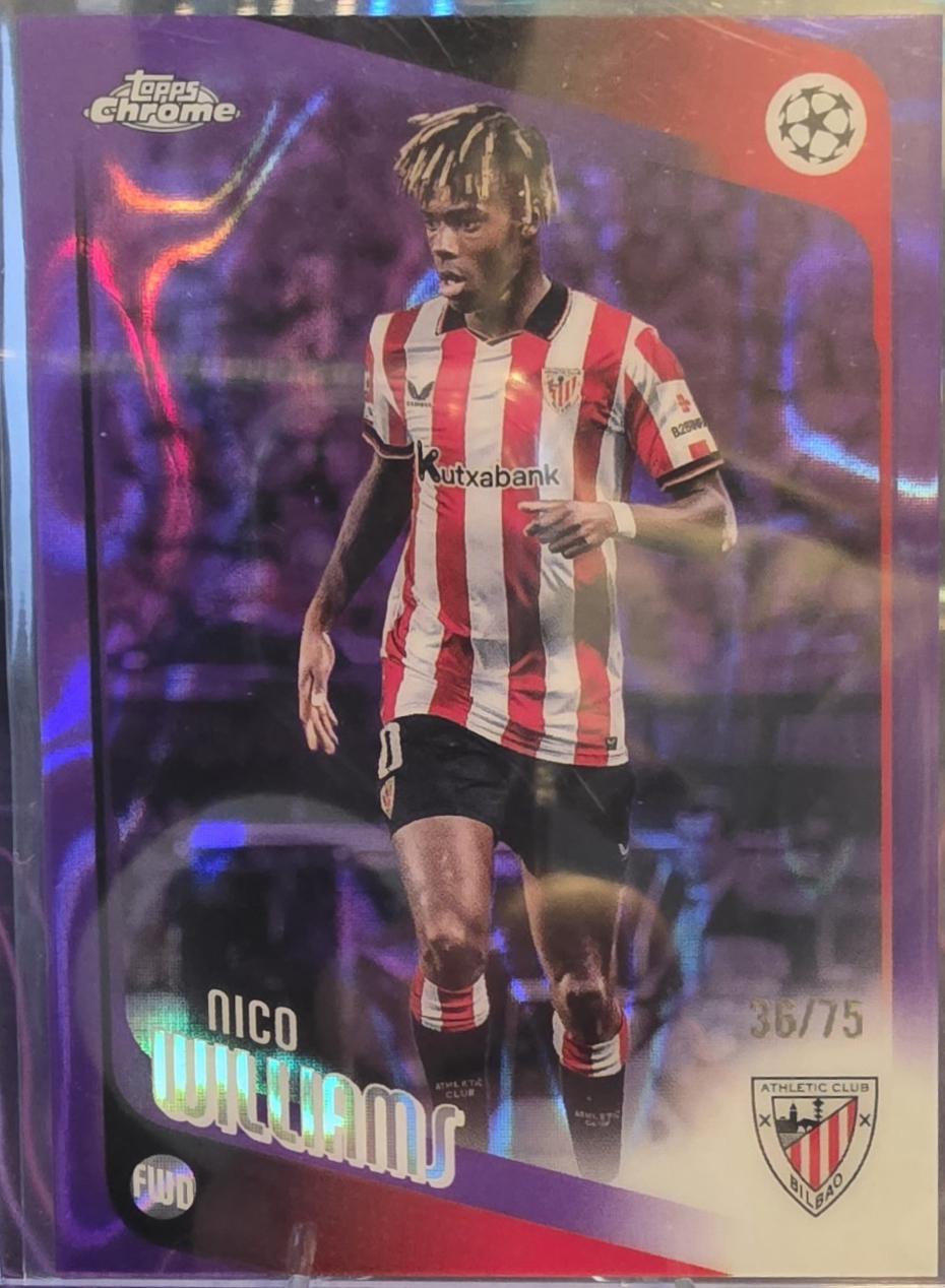 Nico Williams [Purple X-Fractor] #38